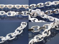 Anchor Chain 4-side diamond cut