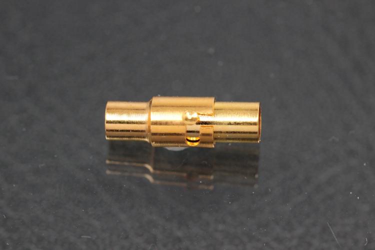 Magnetbajonettschliee goldfarben ca.Mae 14,5 x 4,8mm I 2,9mm