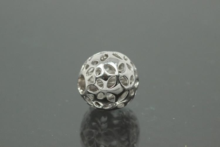 Wechselschliesse 925/- Silber 8mm mit Muster