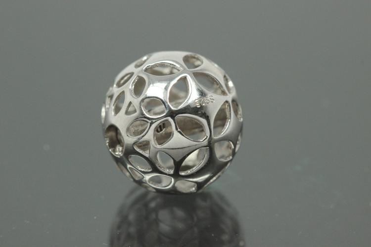 Wechselschliesse 925/- Silber 14mm mit Muster