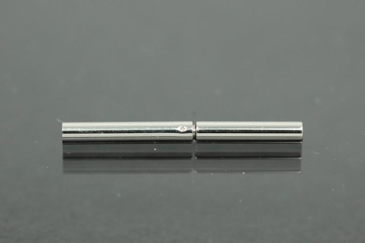 Bajonettschliee Edelstahl 1,4301, ca.Mae 20mm x 2,5mm x 2,5mm Bohrung I 1,2mm