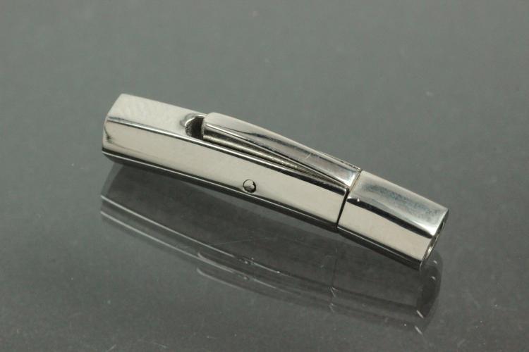 Bayonet Clasp Stainless Steel 1,4301, approx. size length 26mm x height 6,0mm x width 5,0mm Hole inside 3,0mm