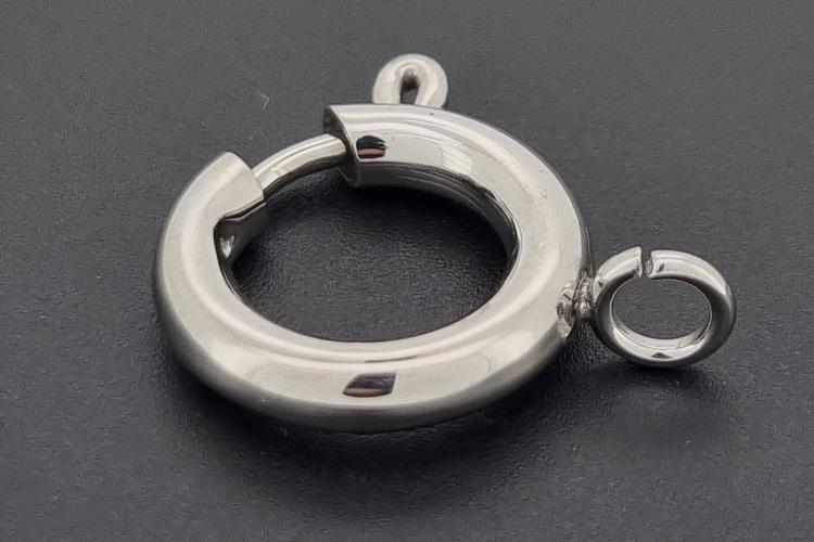 Spring Ring 16mm, with open loop, Stainless Steel