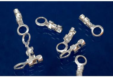 Wire end 0,5mm 925/- Silver, 925/- Silver
