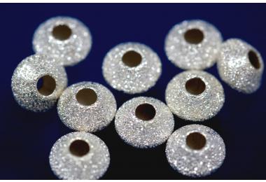 Diskus brillantiert 5,0mm - I   2,0mm 925/- Silber
