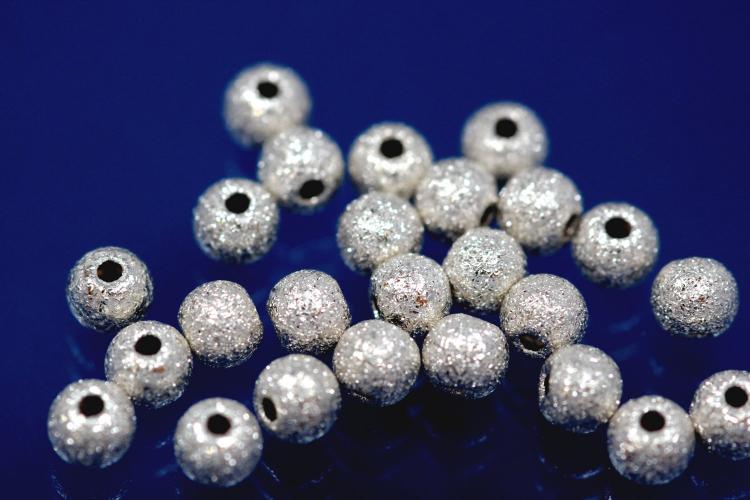 Kugel brillantiert schwere Ausfhrung 3,0mm 925/- Silber