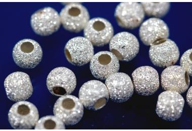 Beads laser cut heavy version 4,0mm 925/- Silver