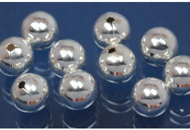 1-Loch-Kugel 5,0mm 925/- Silber