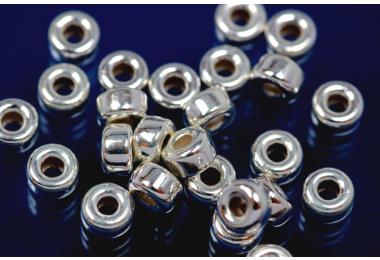 Roundel polished 3,0mm 925/- Silver