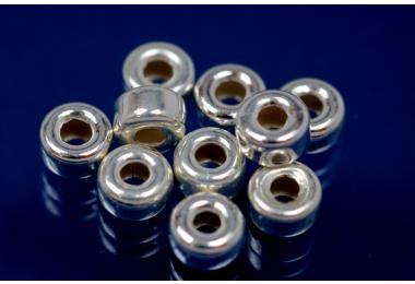 Roundel polished 5,0mm 925/- Silver