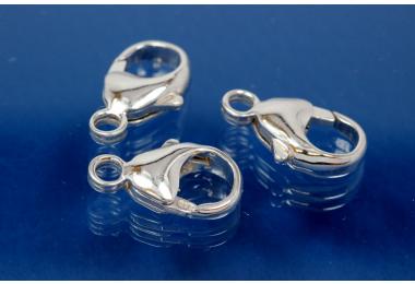 Oval Trigger Clasp 16mm 925/- Silver