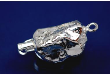 Nuggetschliee Mae 25,0 x 11,0mm 925/000 Silber