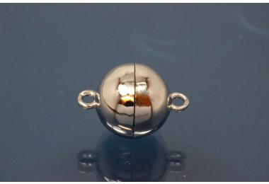 Magnetschliesse 925/- Silber, Kugel ca. 10mm