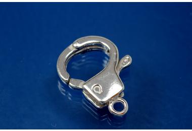 Hand cuff clasp 925/- Silver 21x16mm
