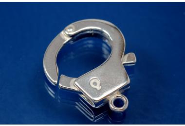 Hand cuff clasp 925/- Silver 26x22mm