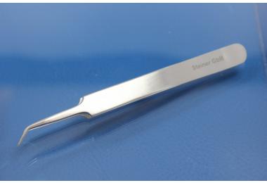 Curved Tweezers, length 115mm