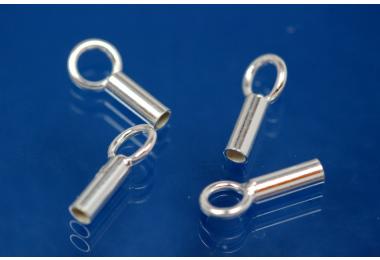 Wire end A1,8mm x I1,4mm 925/- Silver