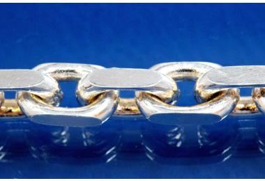 Anker 4-seitig diamantiert 11,2mm, Draht 3,5mm, 925/- Silber