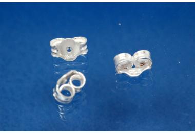 Ohrmutter 925/- Silber 4mm