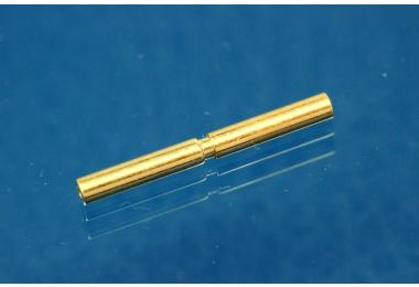 Bayonet clasp 925/- Silver gold plated AØ1,6 x IØ0,7  L 15,0mm