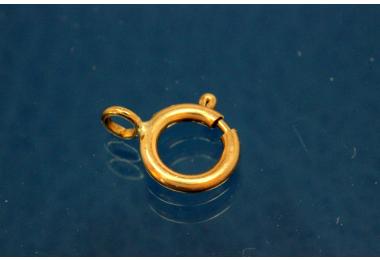 Spring ring 6,0mm 333/- Gold