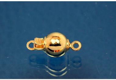 Ball clasp 0,6mm 585/- Gold