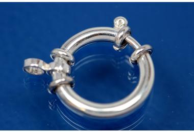 Spring ring  20mm with 1 rollo 925/- Silver