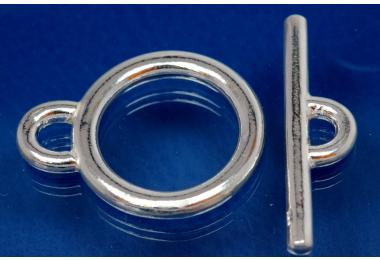 Toggle clasp 25mm 925/- Silver