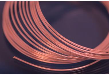 Copper wire 0,8mm round