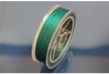 Bead Cord 80m on 8g spool, Color green, Size S5 =  0,33mm