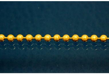 Ball chain 585/- Gold  2,0mm