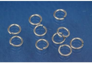 Jump Ring open ca. 5,0mm, Stainless Steel