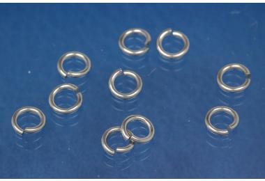 Jump Ring open ca. 4,5mm, Stainless Steel