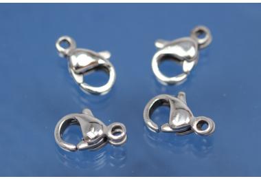 Trigger Clasp ca. 9mm, Stainless Steel