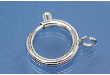 Spring Ring 16mm, with open loop, Stainless Steel