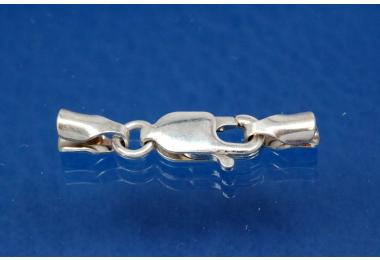 2 mm combi clasp 925/- Silver