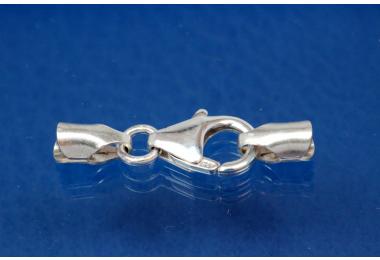 3 mm combi clasp 925/- Silver