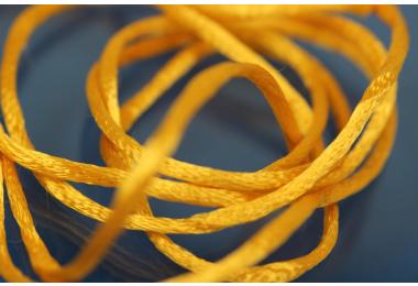 1m Stoffband ca. �1,8mm, gelb