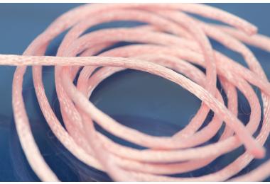 1m Rattail Cord ca. 1,8mm, pink