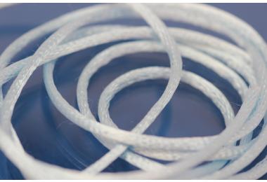 1m Stoffband ca. 1,8mm, hellblau