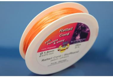 25m spool Rattail Cord ca. 1,8mm, peach