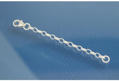 Extension chain, length approx. 6cm, 925/- Silver