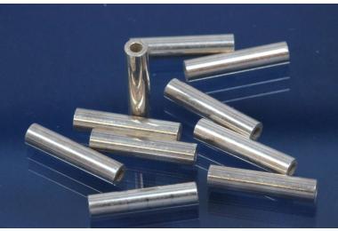 Cut tube 925/- Silver long 10mm A 2,2mm I 1,2mm