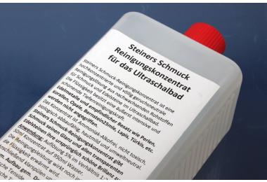 Steiner Schmuck-Reinigungskonzentrat fr das Ultraschallbad, Flasche 1 Liter