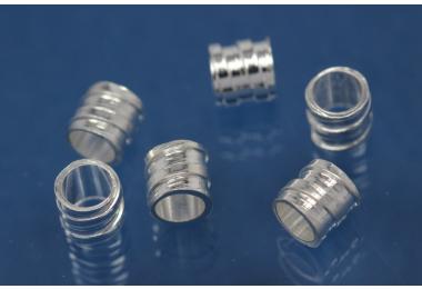Modules bracelets center parts size I 3,2mm, A 4,2mm, L4mm; 