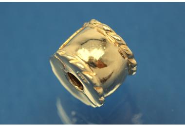 Clip fr Modularmband 925/- Silber vergoldet 10mm