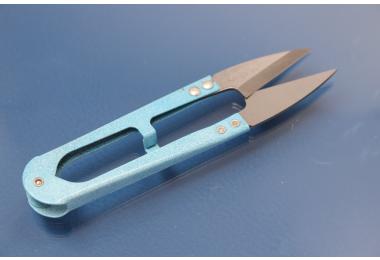 Bead cord scissors quick snip, color light blue