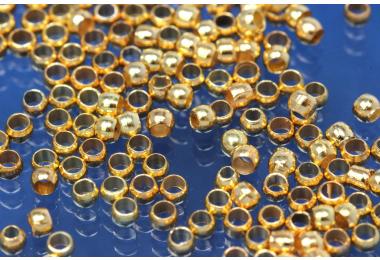 Spacer bead gold color A 2,5mm I 1,4mm