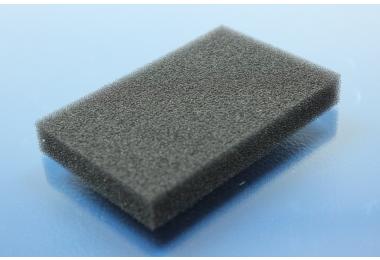 Foam Inlay black, size 70x45x10mm