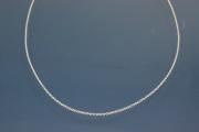 Rundankerkette massiv ca.Ma�e �1,2mm mit Federring, ca Ma�e Endglied A� 3,5mm, 925/- Silber, L�nge ca. 70cm